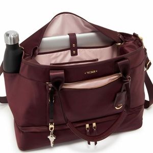 Tumi Voyager in beetroot